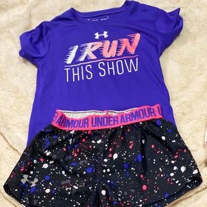 Under Armour Girls Sport Outfit